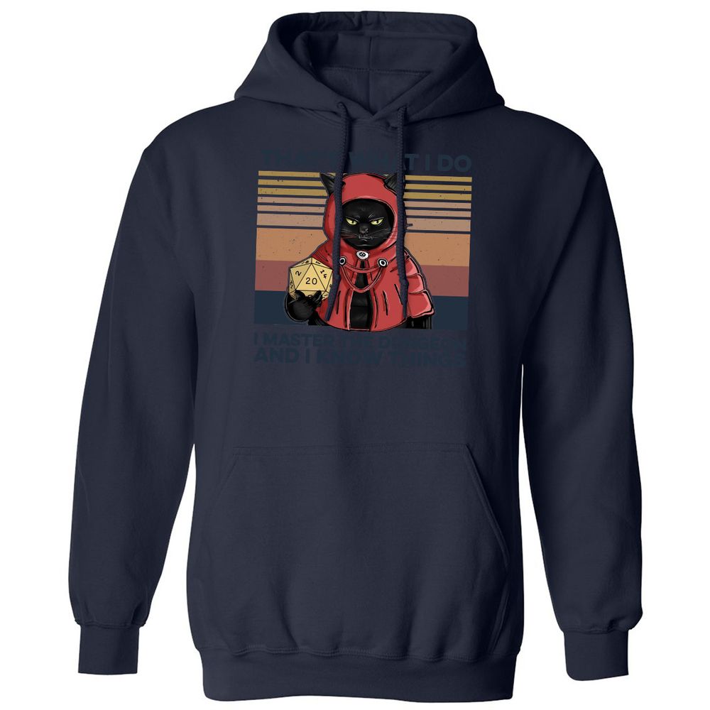 I Master The Dungeons Classic Unisex Hoodie - Navy - 8