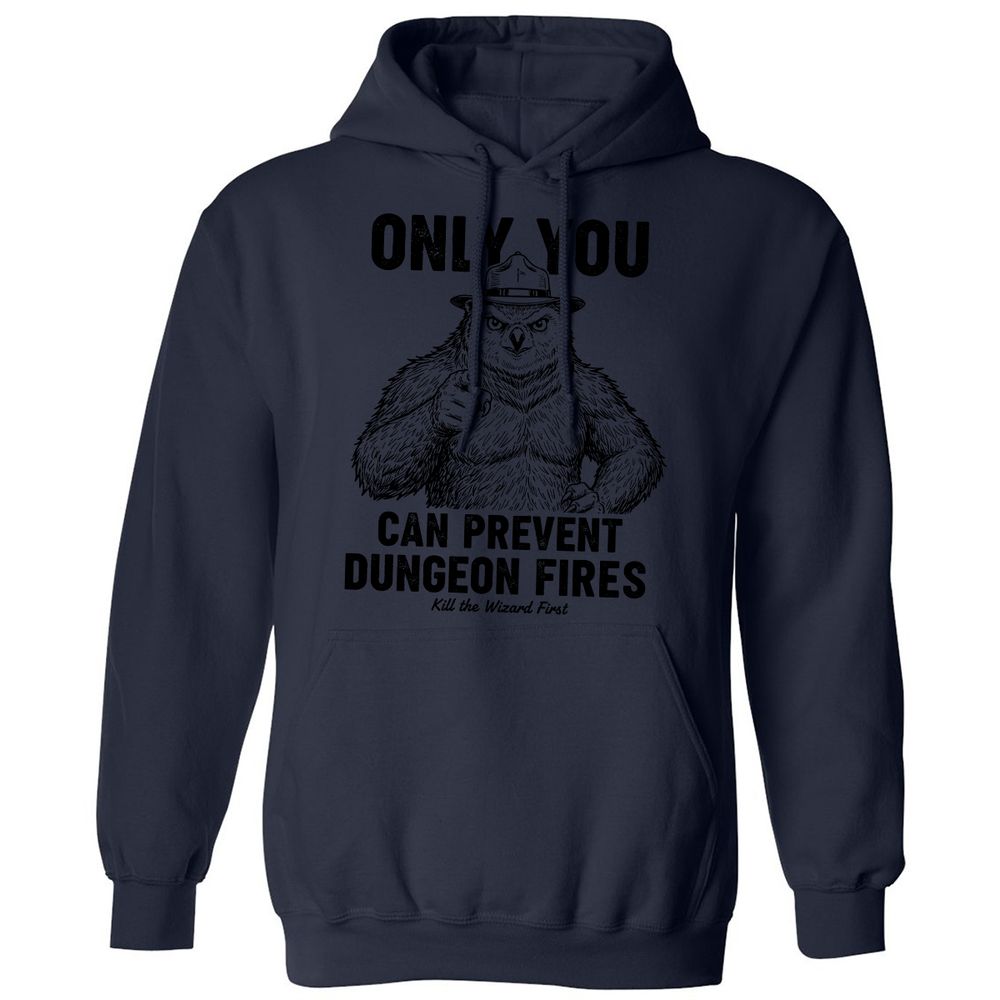 Only You Can Prevent Dungeon Fires - Navy - 8