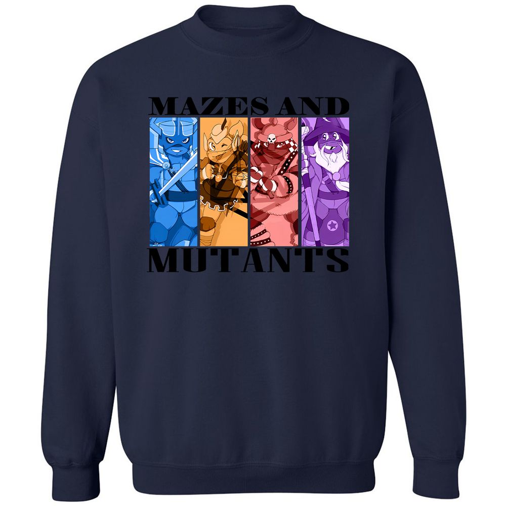 Mazes & Mutants Classic Unisex Sweatshirt - Navy - 8