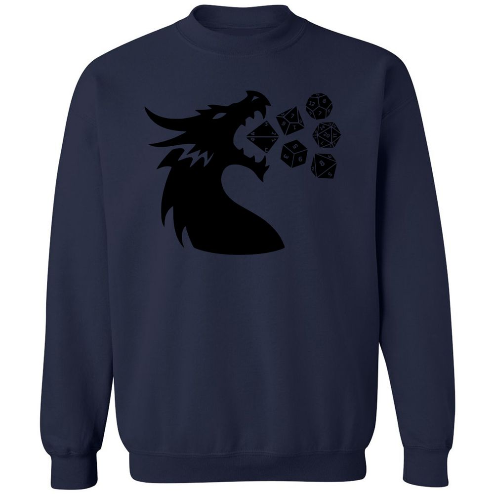 Pac And Dragon Classic Unisex Sweatshirt - Navy - 8