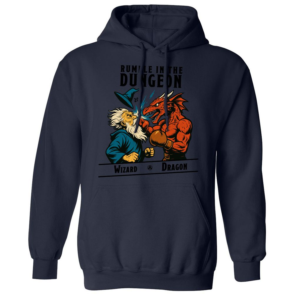 Rumble in the Dungeon Classic Unisex Hoodie - Navy - 8