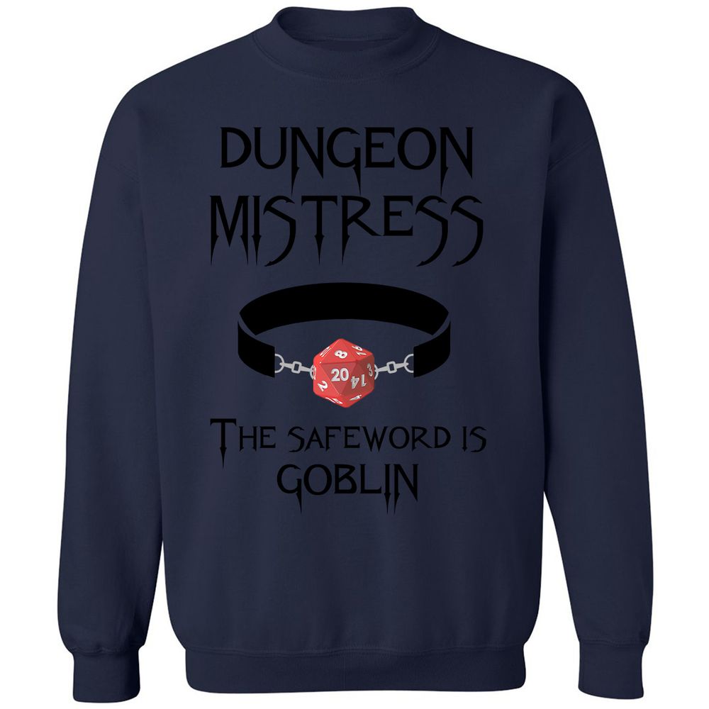 Dungeon Mistress Classic Unisex Sweatshirt - Navy - 8