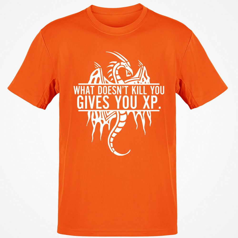 What Doesn't Kill You Classic Unisex T-Shirt - Orange - 8