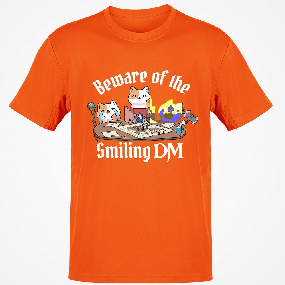 Beware of the Smiling DM - Orange - 8