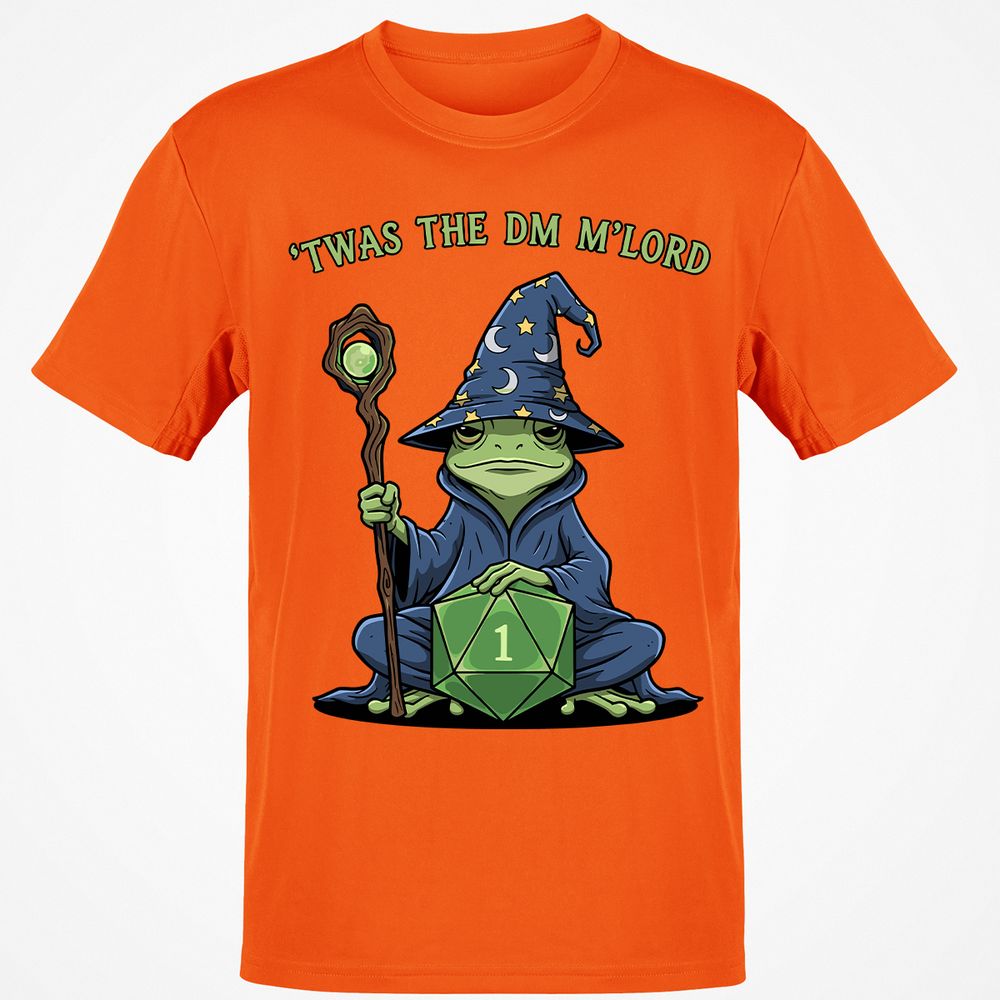 Twas the DM M’lord Classic Unisex T-Shirt - Orange - 8