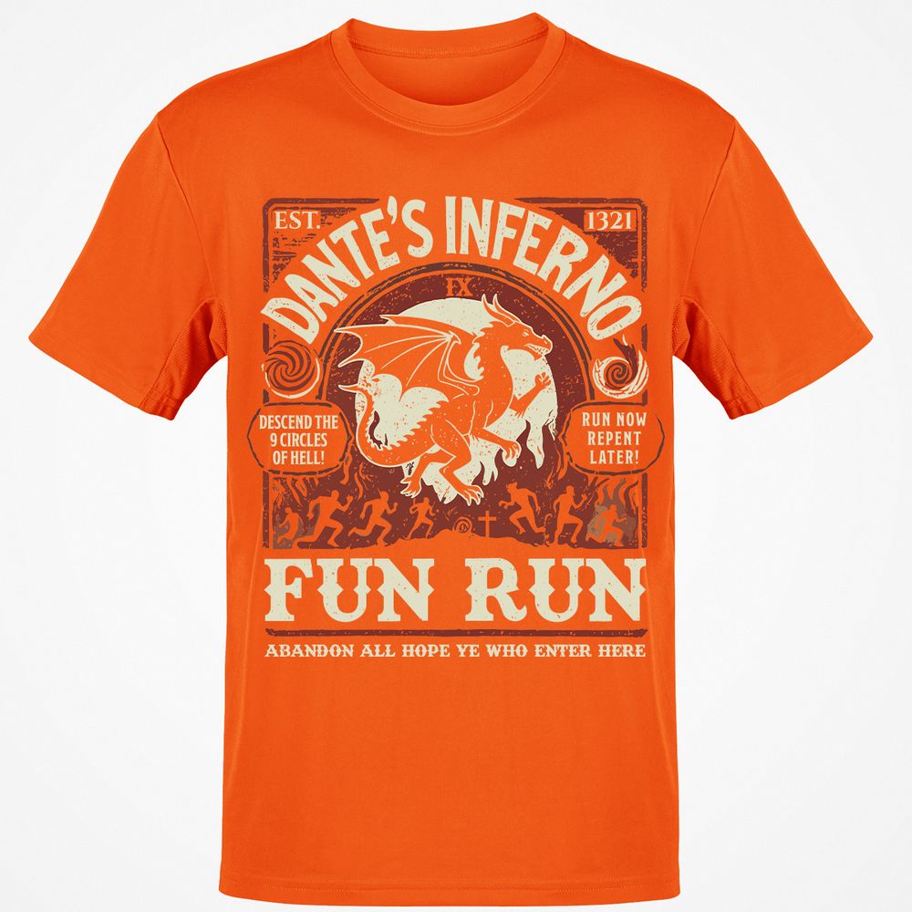 Dante’s Inferno Fun Run – Faerun Fantasy - Orange - 8