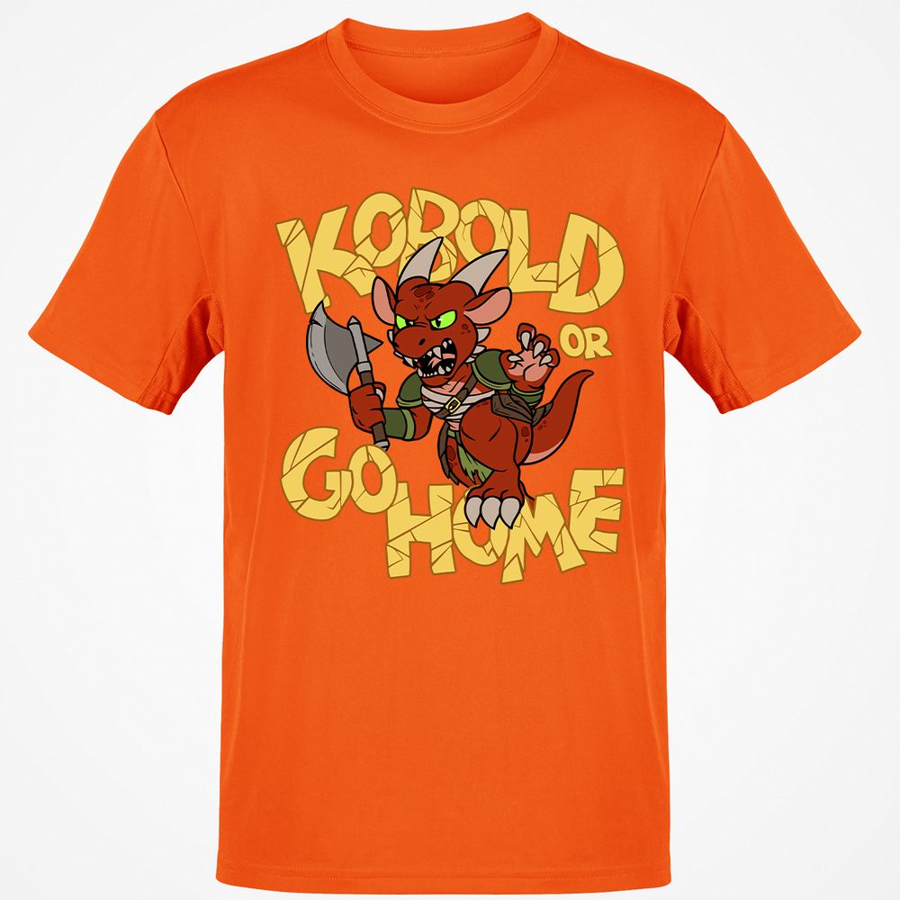 Kobold Or Go Home T-Shirt - Orange - 8
