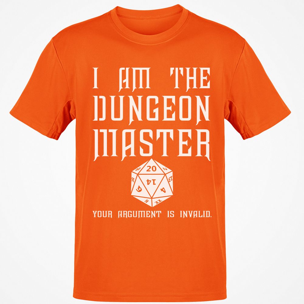 I Am The Dungeon Master - Orange - 8