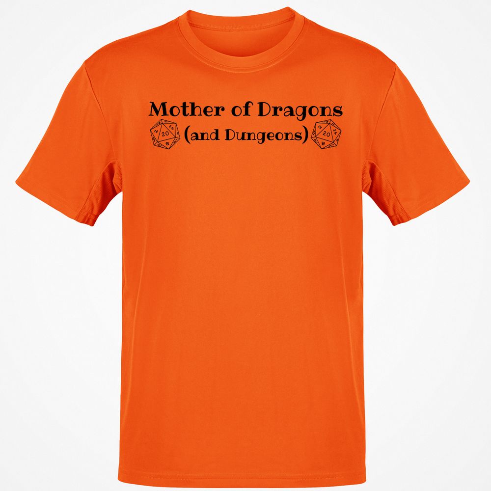 Mother Of Dragons Classic Unisex T-Shirt - Orange - 8