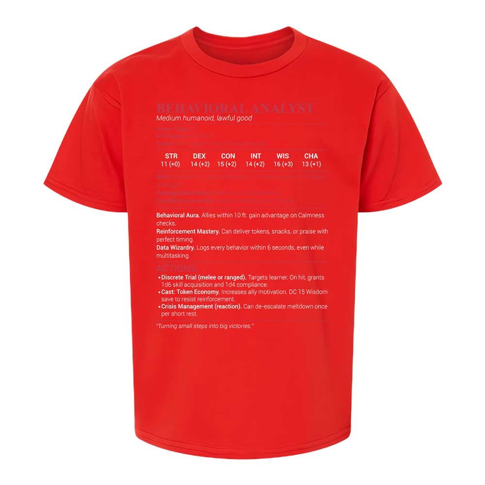 Behavioral Analyst - Red - 8