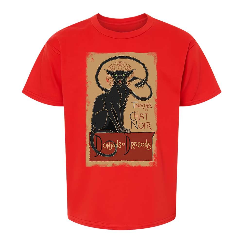 Tournee Du Chat Noir Kids T-Shirt - Red - 8