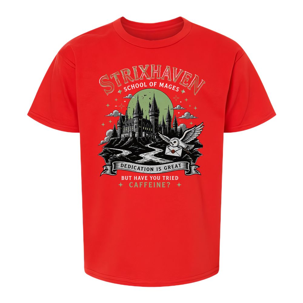 Strixhaven - School Of Mages Kids T-Shirt - Red - 8