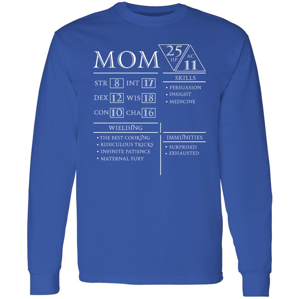 Mom Stats - Royal - 8