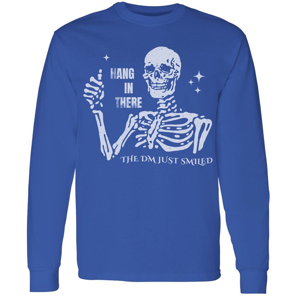 Hang In There – The DM Just Smiled Skeleton - Royal - 8