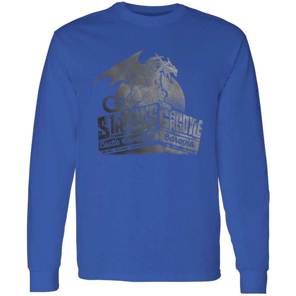 Strahd’s Gargoyle Long Sleeve T-Shirt - Royal - 8