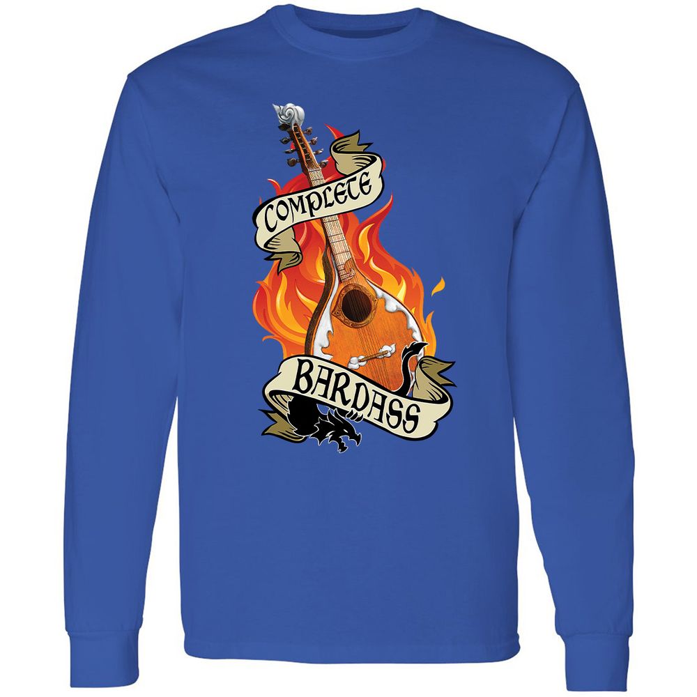Complete Bardass Long Sleeve T-Shirt - Royal - 8