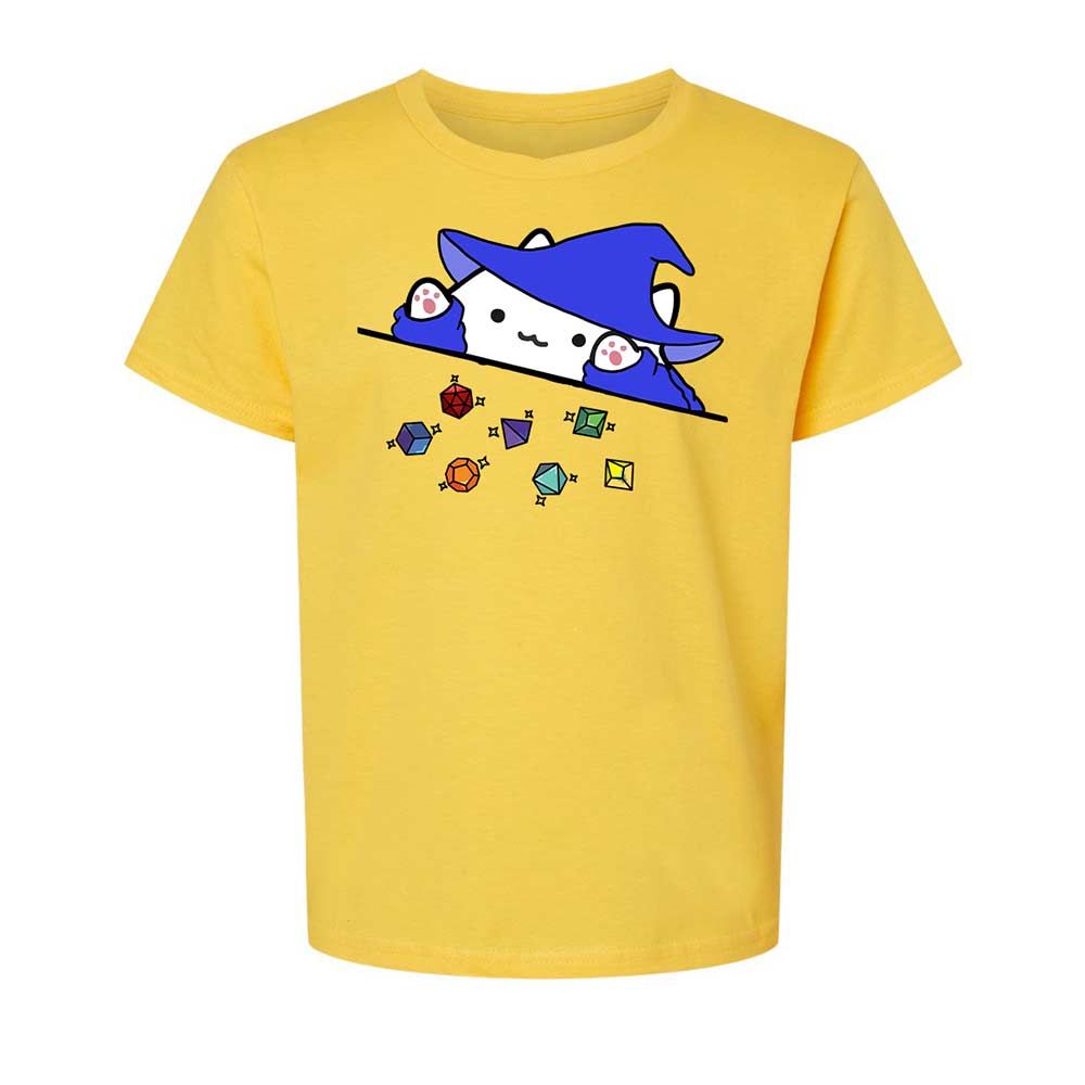 Cat Throws Dices Kids T-Shirt - Daisy - 9