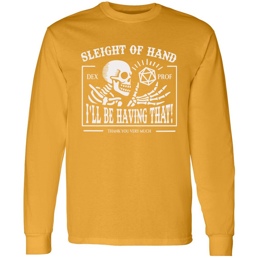 Sleight of Hand – I’ll Be Having That! - Gold - 9