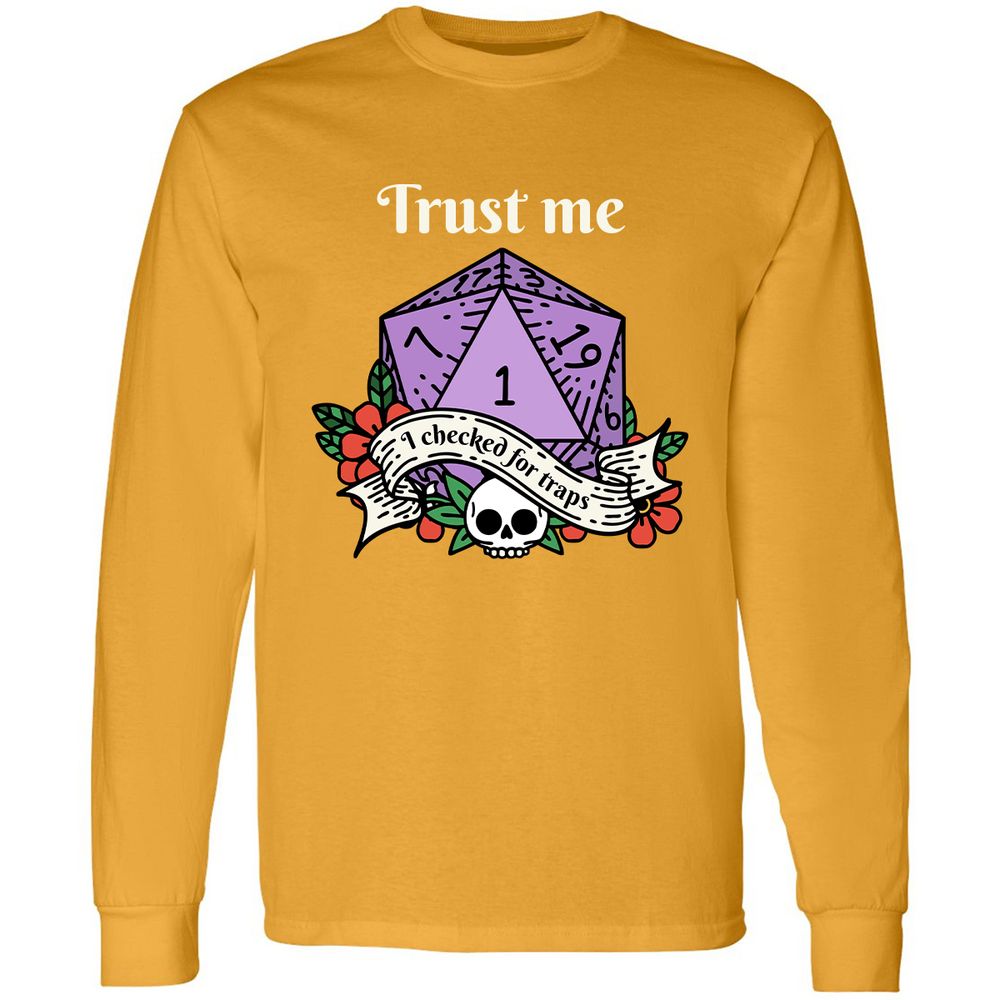 Trust Me I Checked for Traps - Gold - 9