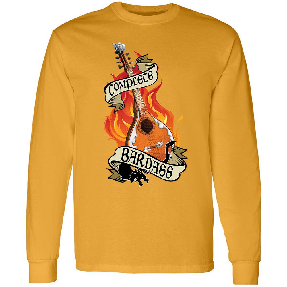 Complete Bardass Long Sleeve T-Shirt - Gold - 9