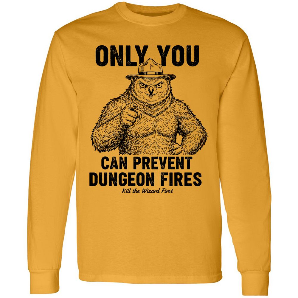 Only You Can Prevent Dungeon Fires - Gold - 9