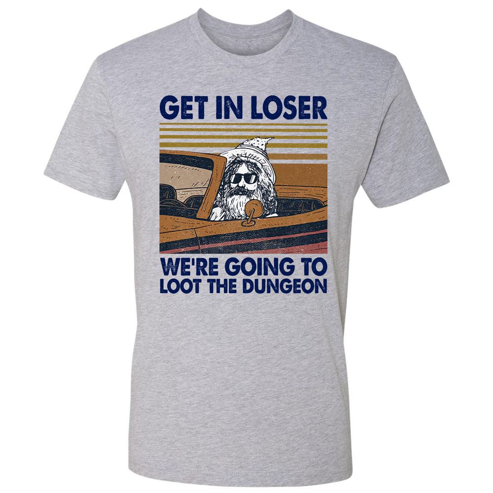We're Going To Loot The Dragon Premium Unisex T-Shirt - Heather Grey - 9