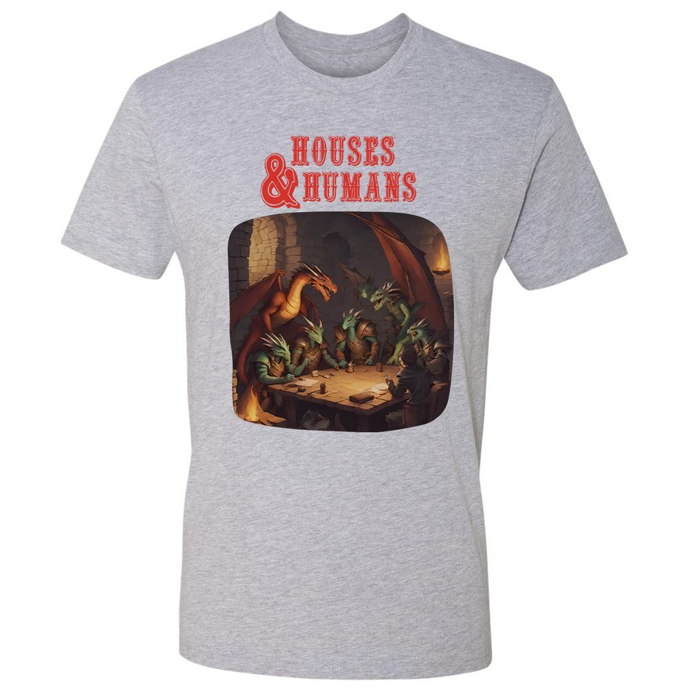 Houses And Humans Premium Unisex T-Shirt - Heather Grey - 9