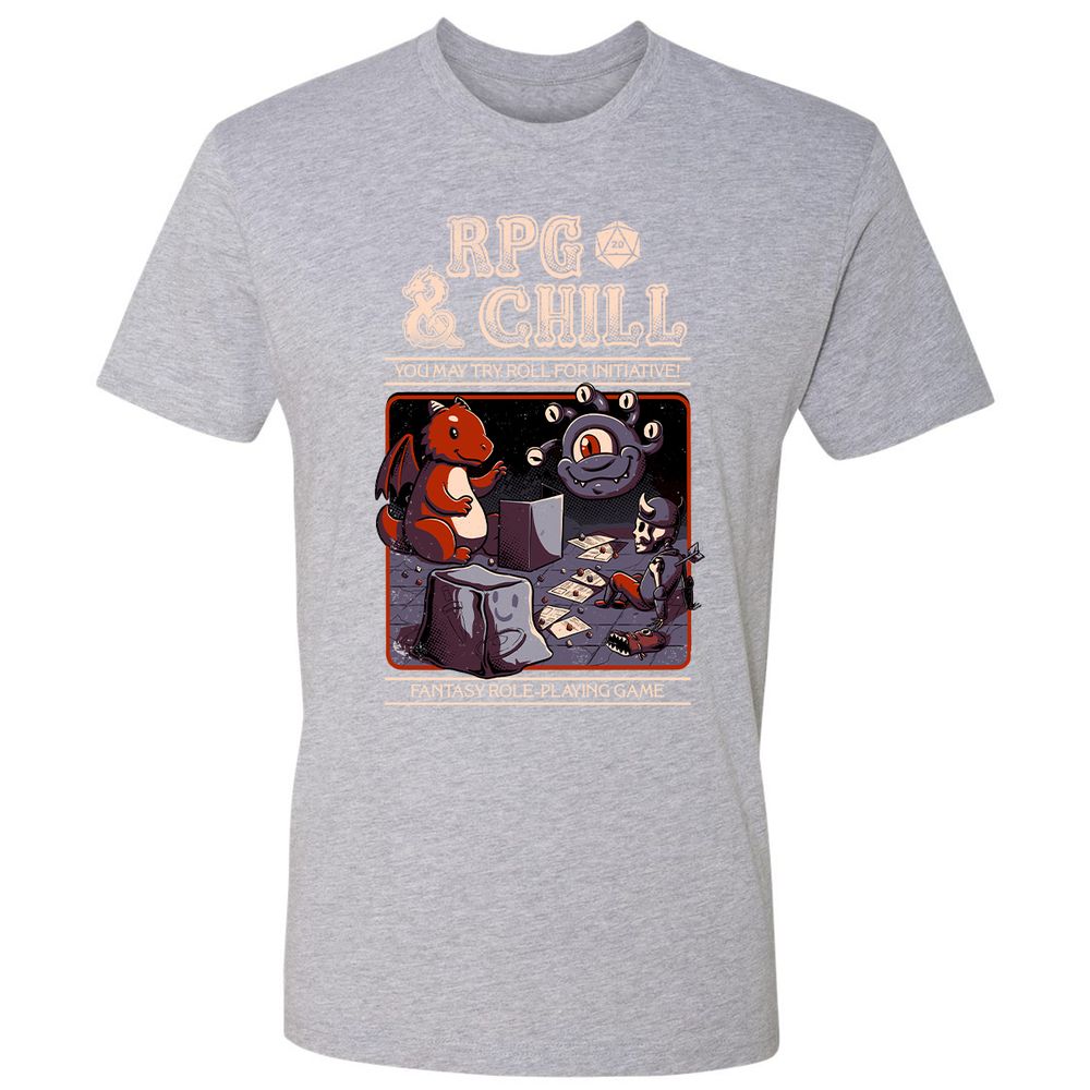 RPG & CHILL - Heather Grey - 9