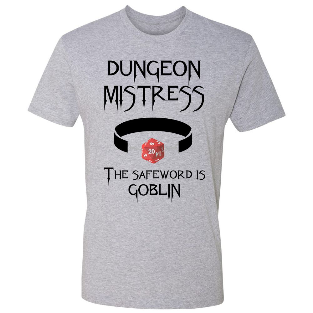 Dungeon Mistress Premium Unisex T-Shirt - Heather Grey - 9