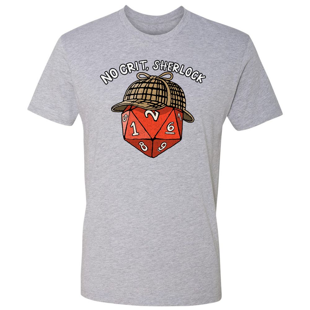 No Crit Sherlock - Heather Grey - 9