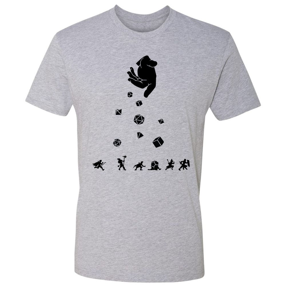 Rocks Fall, Everyone Dice Premium Unisex T-Shirt - Heather Grey - 9