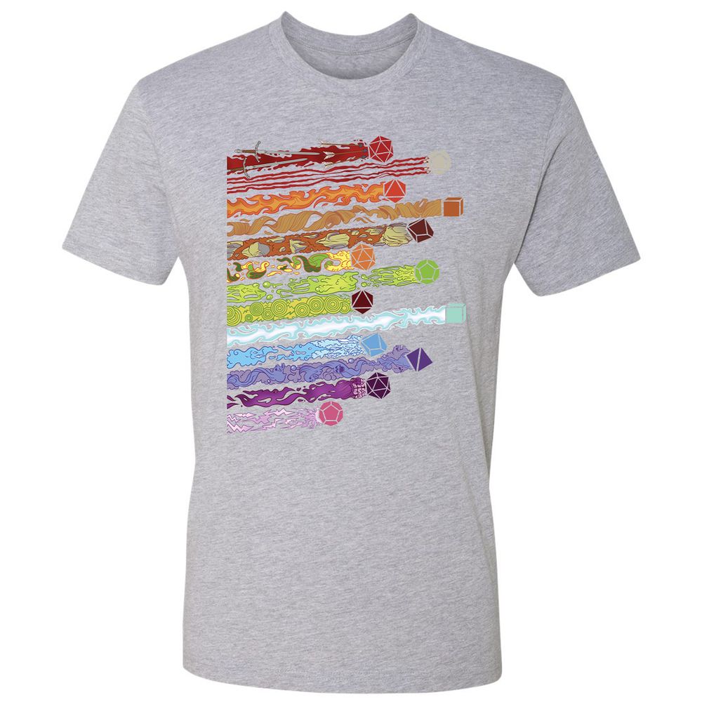 Damage Dices Premium Unisex T-Shirt - Heather Grey - 9