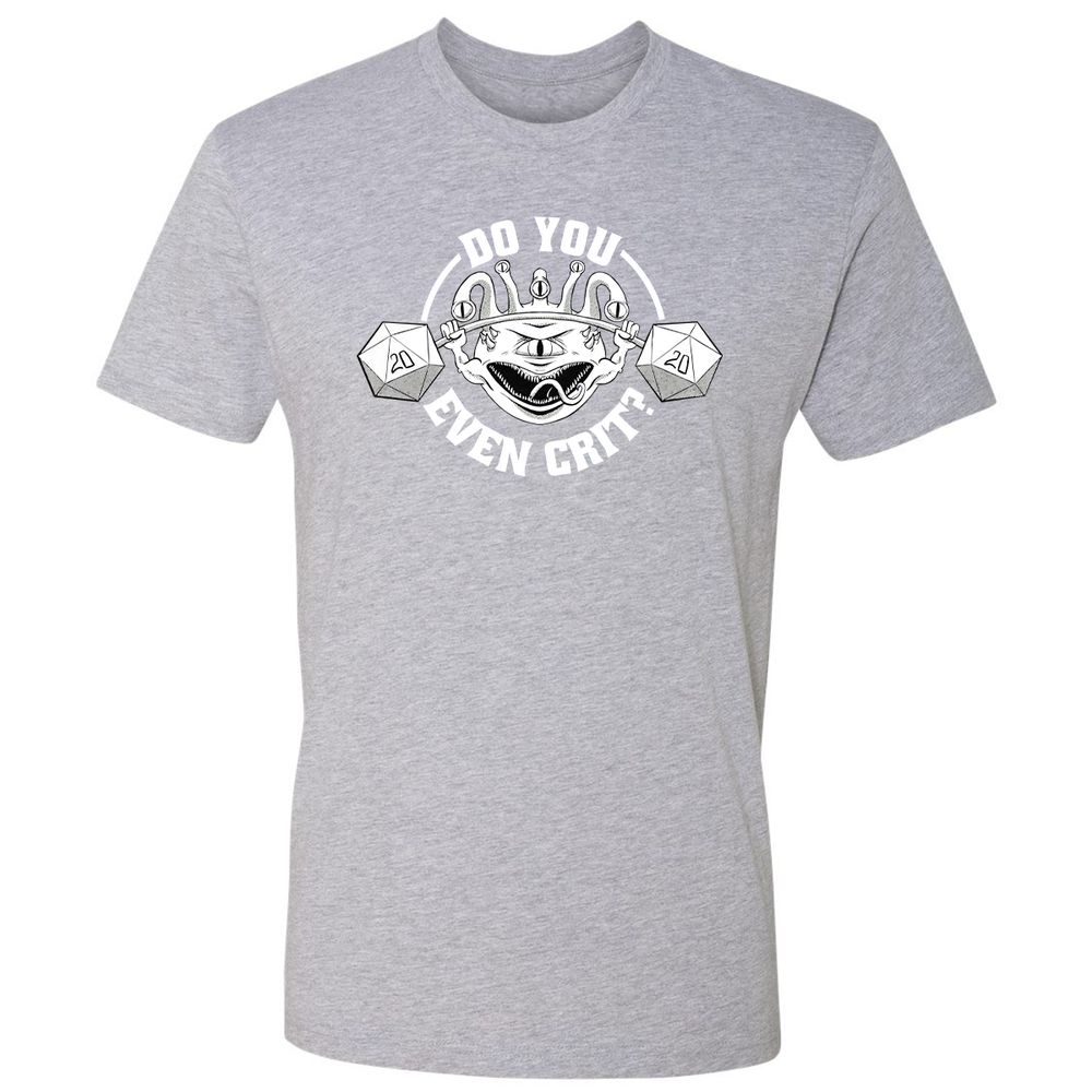 Do You Even Crit Premium Unisex T-Shirt - Heather Grey - 9