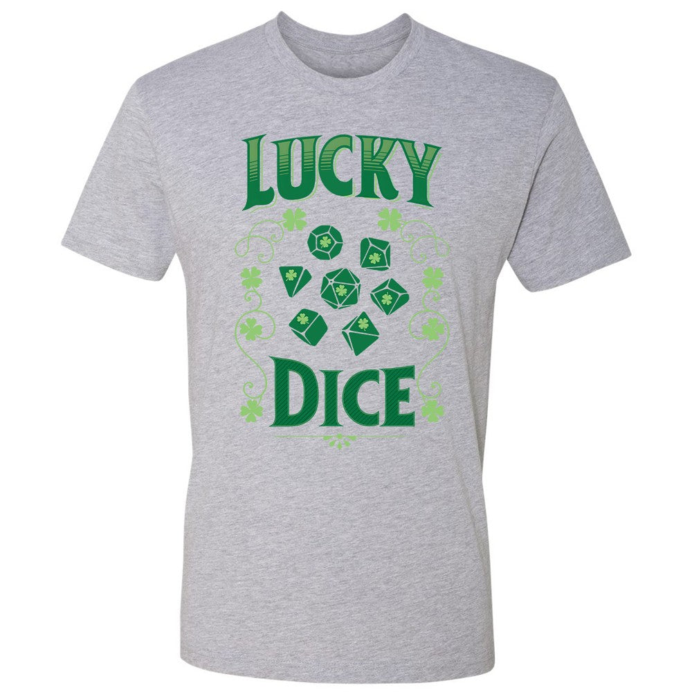 Lucky Dice Premium Unisex T-Shirt - Heather Grey - 9