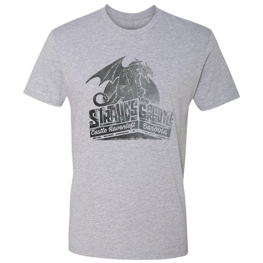 Strahd’s Gargoyle Premium Unisex T-Shirt - Heather Grey - 9