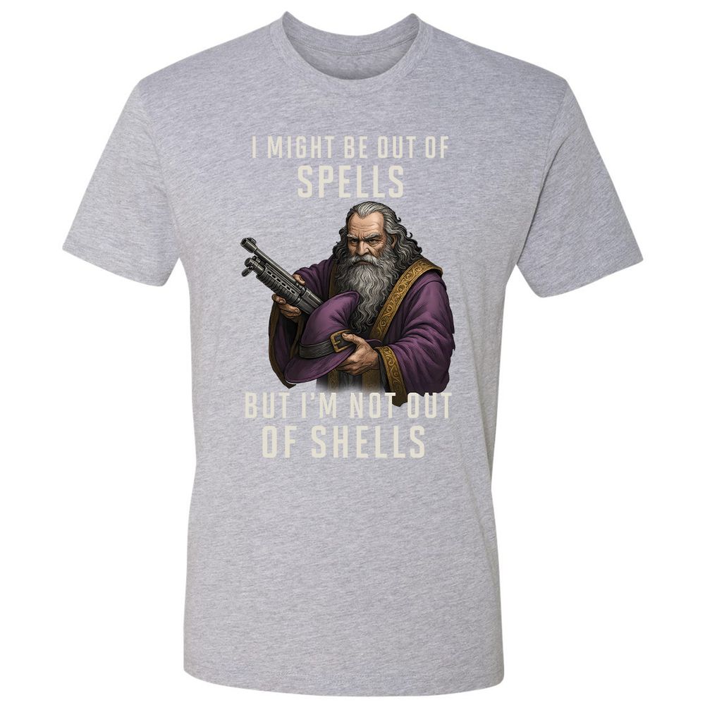Not Out Of Shells Premium Unisex T-Shirt - Heather Grey - 9