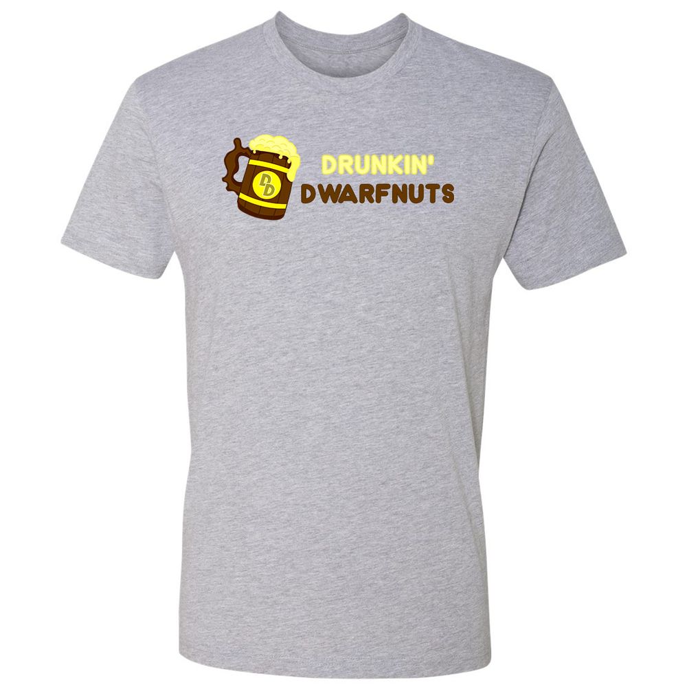 Drunkin' Dwartnuts Premium Unisex T-Shirt - Heather Grey - 9