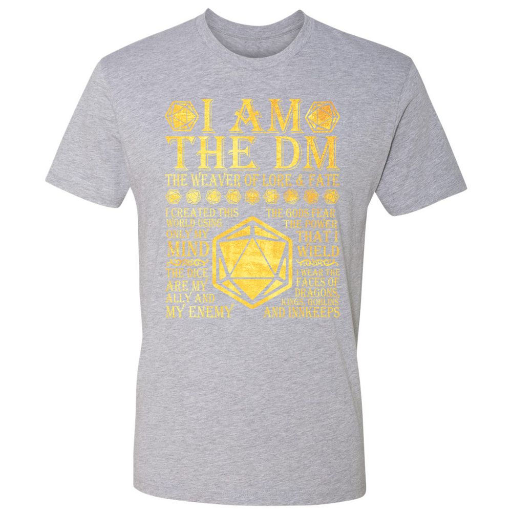I Am The DM Premium Unisex T-Shirt - Heather Grey - 9