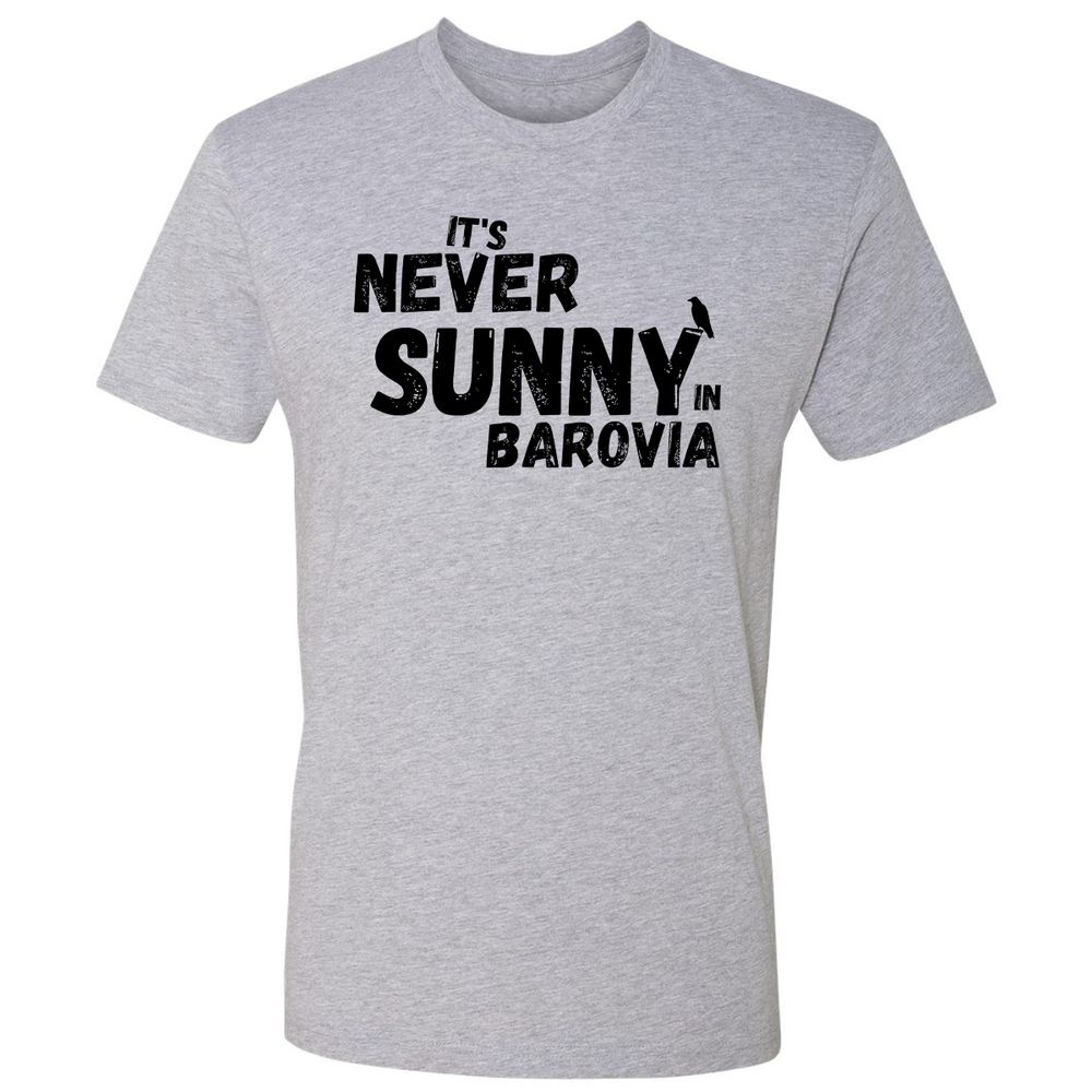 It's Never Sunny In Barovia Premium Unisex T-Shirt - Heather Grey - 9