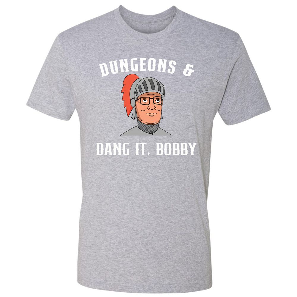 Dang It Bobby Premium Unisex T-Shirt - Heather Grey - 9