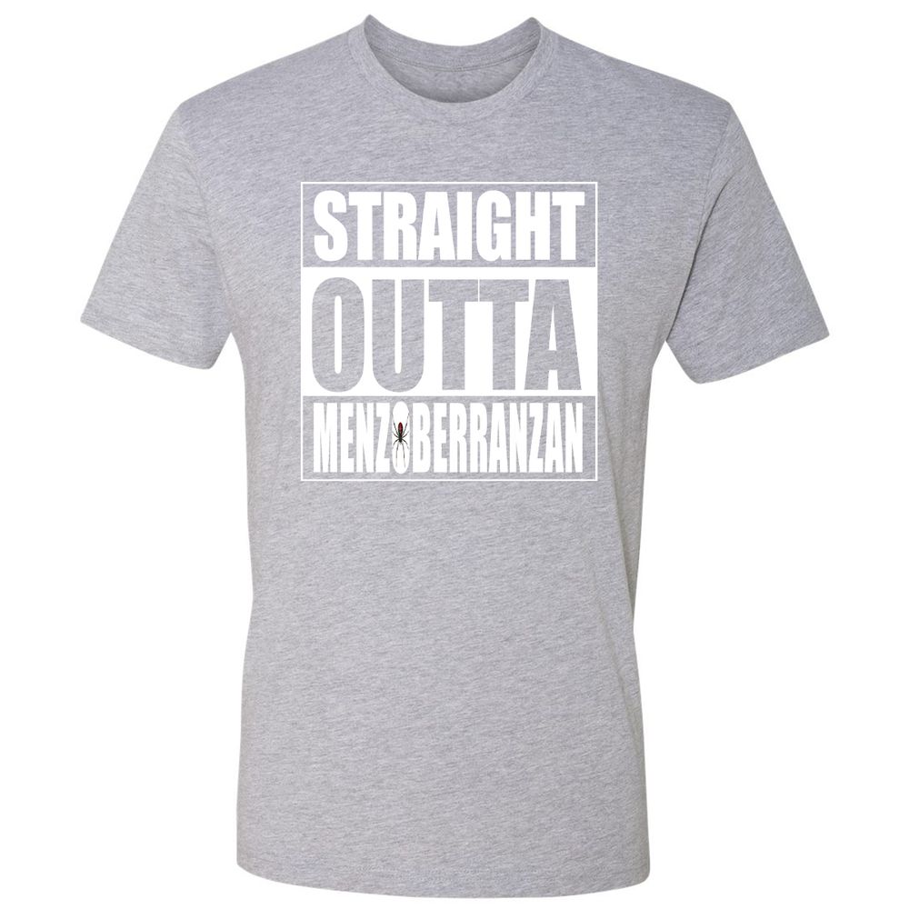 Straight Outta Menzoberranzan Premium Unisex T-Shirt - Heather Grey - 9