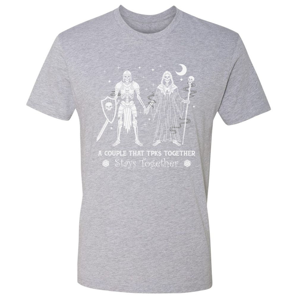 TPK Love – Skeleton Couple - Heather Grey - 9