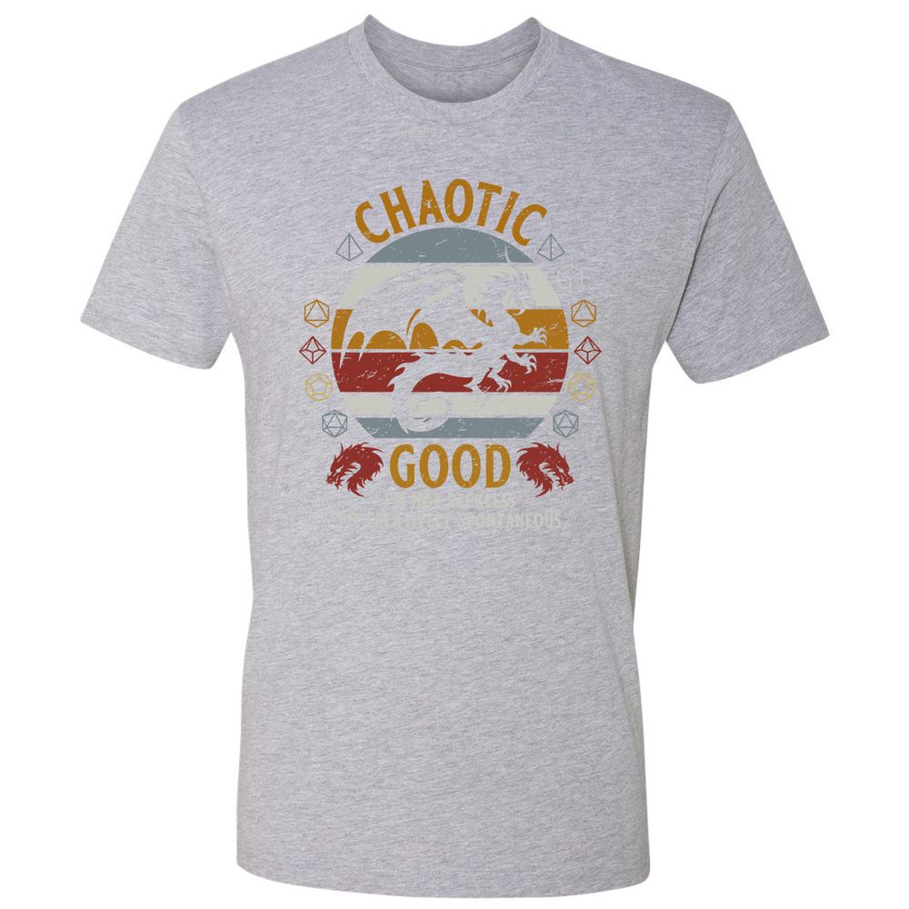 Chaotic Good Premium Unisex T-Shirt - Heather Grey - 9
