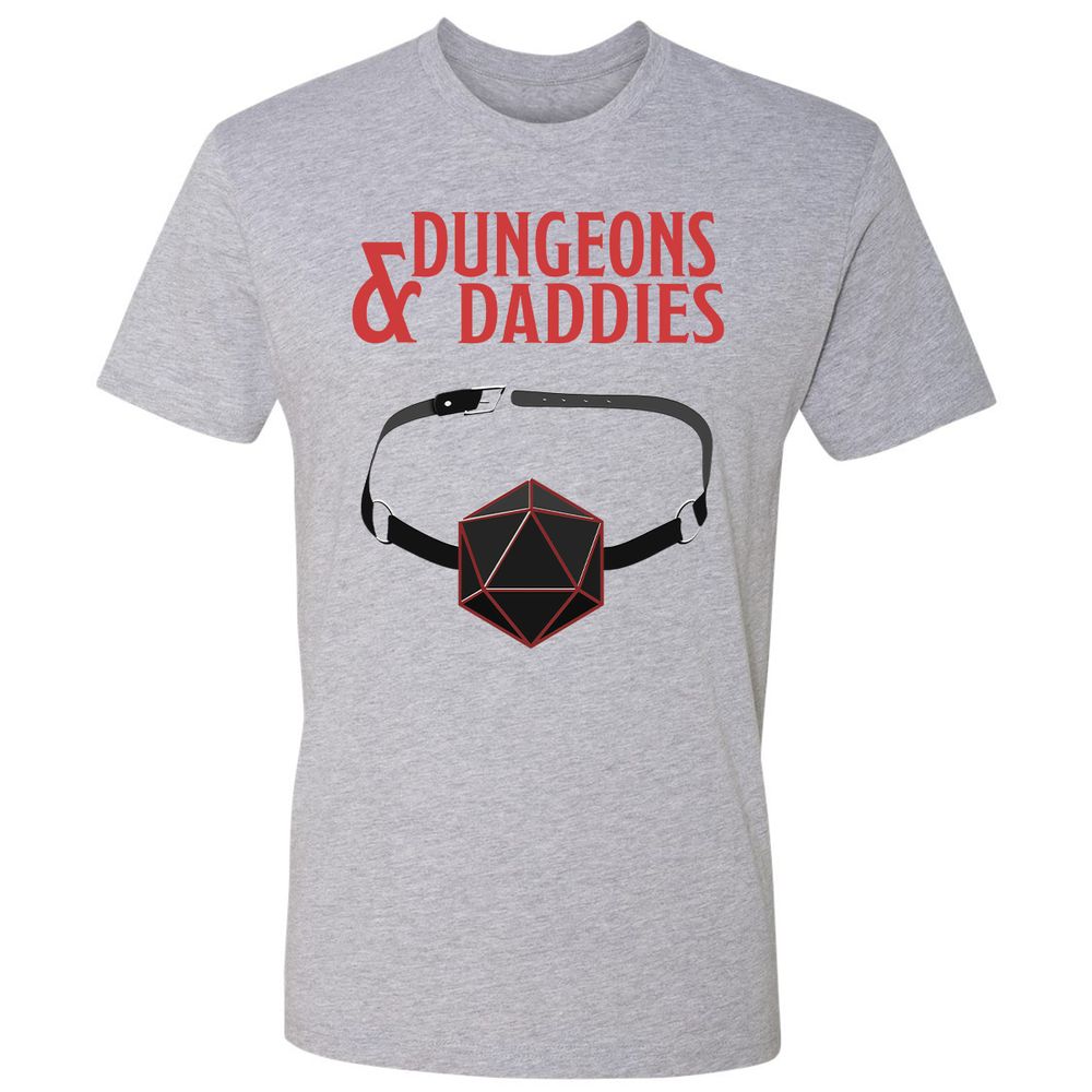Dungeons And Daddies Premium Unisex T-Shirt - Heather Grey - 9