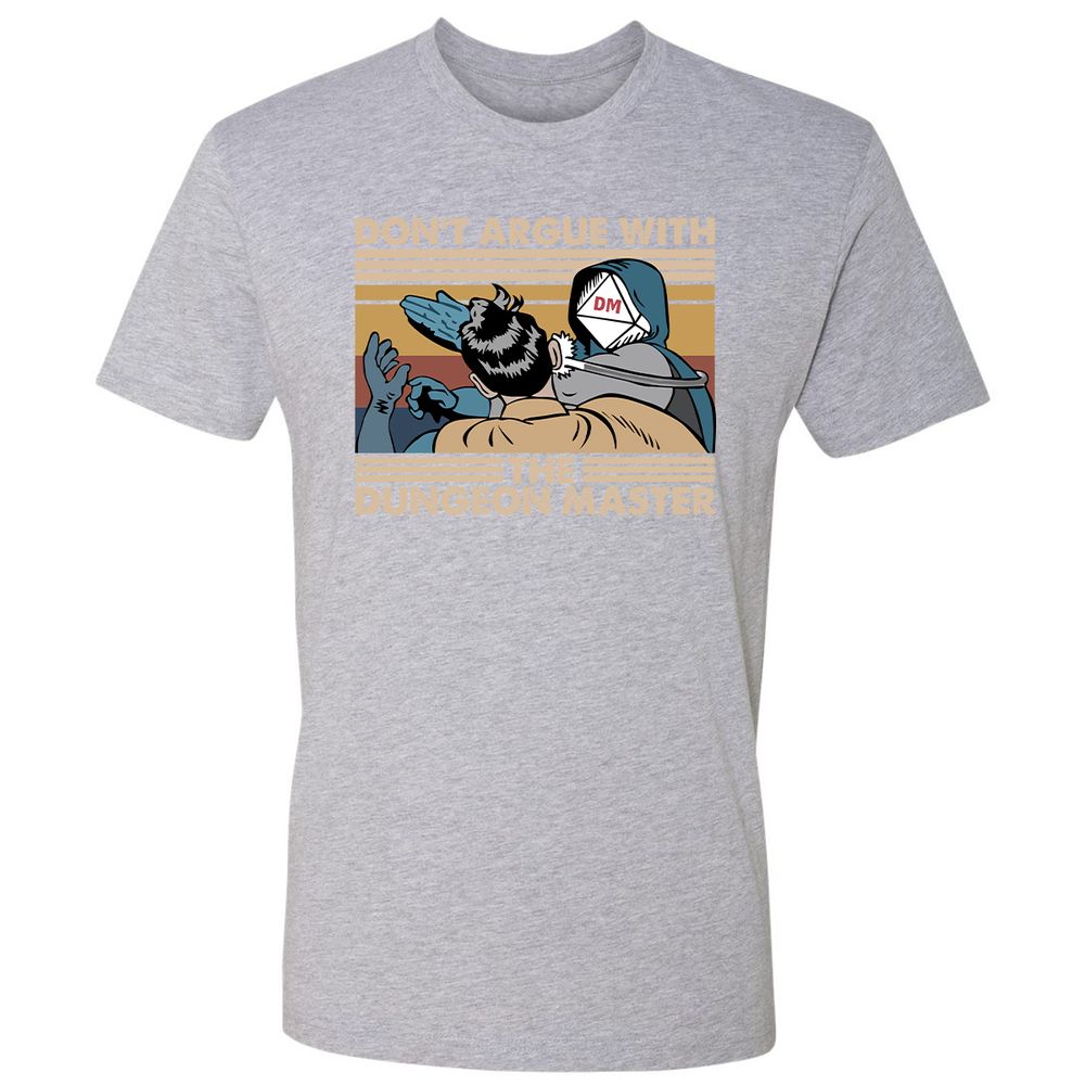 Don't Argue With The DM Premium Unisex T-Shirt - Heather Grey - 9