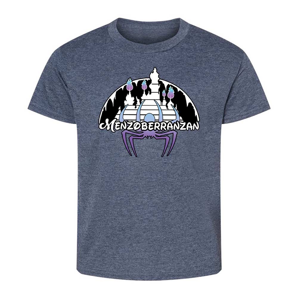 Menzoberranzan Kids T-Shirt - Heather Navy - 9