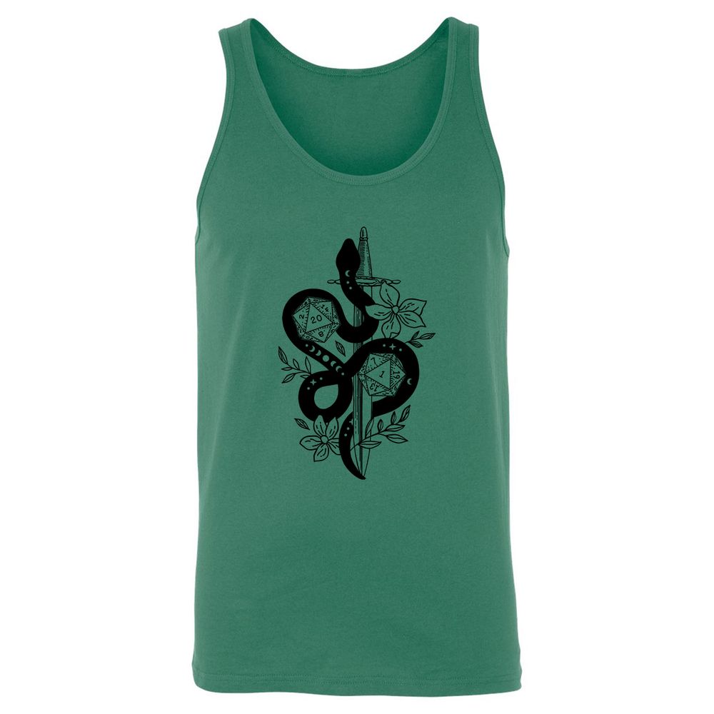 D20 Snake and Sword - Kelly - 9