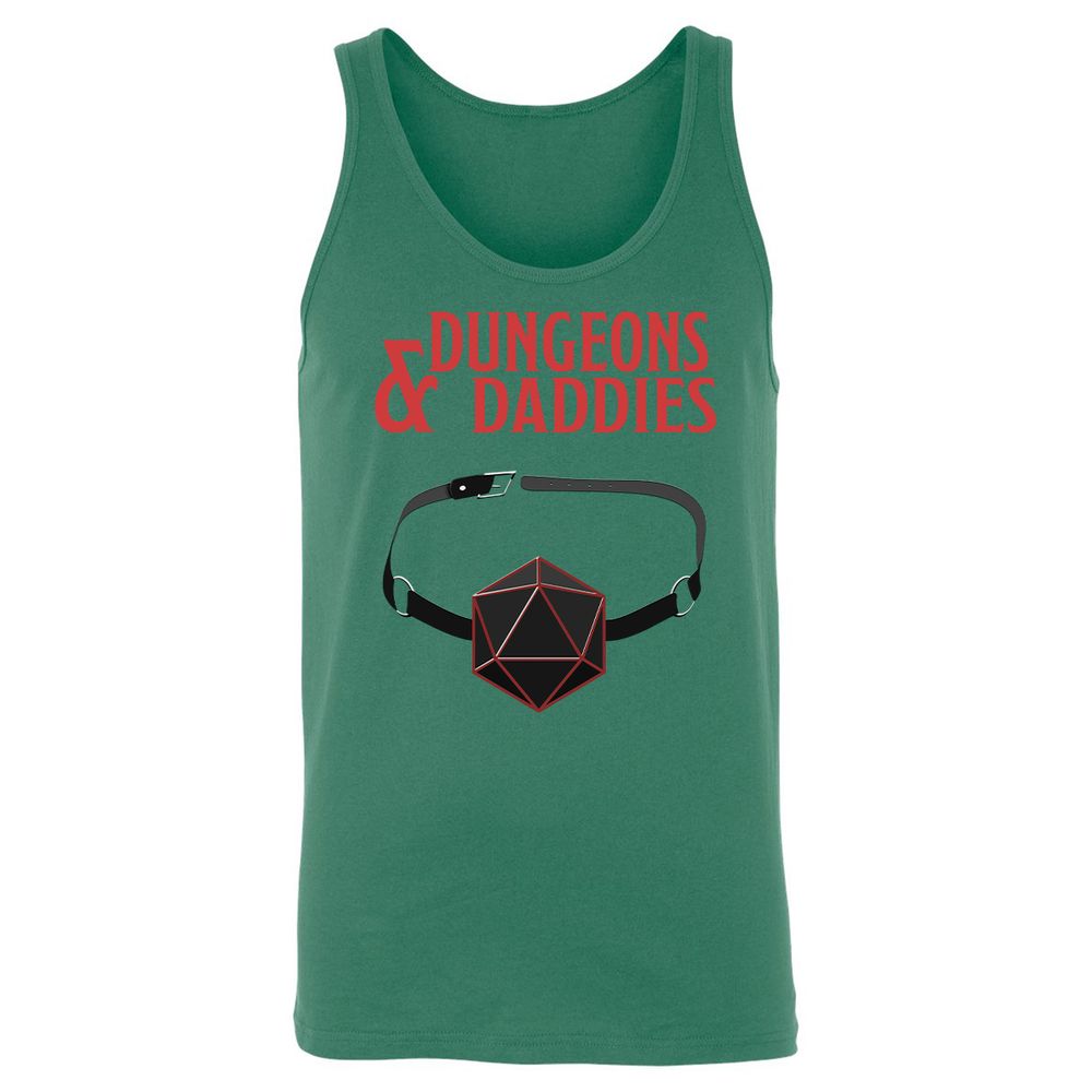 Dungeons And Daddies Unisex Jersey Tank - Kelly - 9