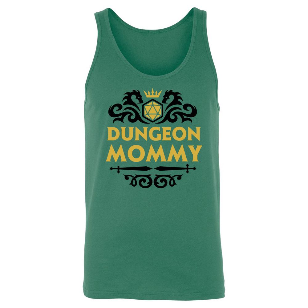 Dungeon Mommy Unisex Jersey Tank - Kelly - 9