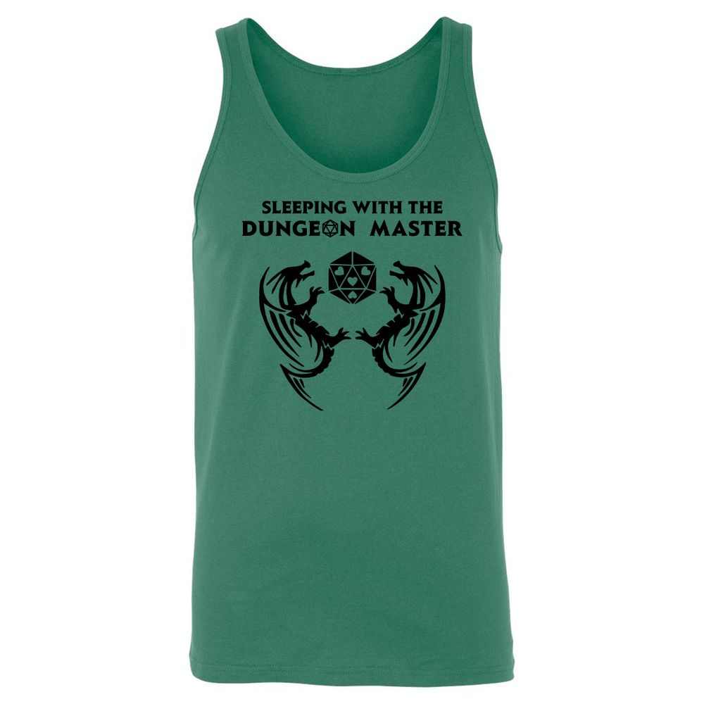 Sleeping With The DM Unisex Jersey Tank - Kelly - 9